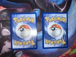Pokemon TCG Mega Evolutions Psyduck Black Star Promo Cosmo Holo 007 NM- LOT OF 2 - Image 2