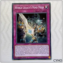 World Legacy's Mind Meld - CYHO-EN075 - Common 1st Edition Yugioh - Image 1