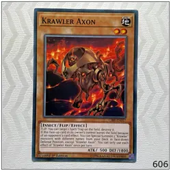 Krawler Axon - CIBR-EN017 - Common 1st Edition Yugioh - Image 1