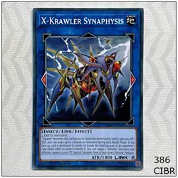 X-Krawler Synaphysis - CIBR-EN048 - Common 1st Edition Yugioh - Image 1