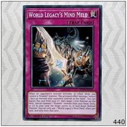 World Legacy's Mind Meld - MP19-EN131 - Common 1st Edition Yugioh - Image 1