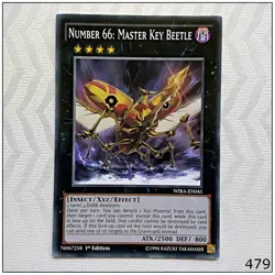 Number 66: Master Key Beetle - WIRA-EN045 - Common 1st Edition Yugioh - Image 1