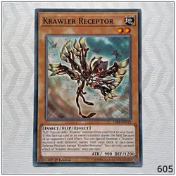 Krawler Receptor - CIBR-EN019 - Common 1st Edition Yugioh - Image 1