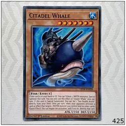 Citadel Whale - LED9-EN026 - Common 1st Edition Yugioh - Image 1