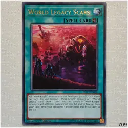 World Legacy Scars - EXFO-EN056 - Rare 1st Edition Yugioh - Image 1