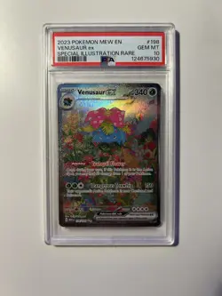 Pokemon TCG Venusaur EX Holo Ultra Rare Card 182/165 Scarlet & Violet 151 Series - Image 1