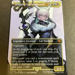 Goddess Story Gold METAL Card - Serial Number #/100! Maiden Party- Cat Final Fan - Image 1