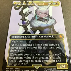 Goddess Story Gold METAL Card - Serial Number #/100! Maiden Party- Cat Final Fan - Image 4