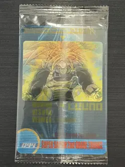 No.094 trunks Awakening 3D Dragon Ball wafer card Morinaga Sealed Japnese - Image 1