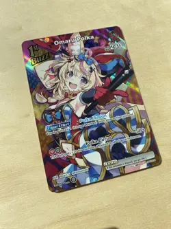 hololive OFFICIAL CARD GAME Omaru Polka (UR) - Blooming Radiance - Image 2