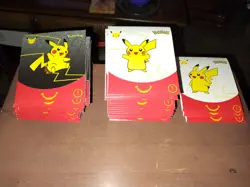 McDonald’s Lot Of 32 Happy Meal Toys 2021 Pokemon Card Kit 25th Anniversary Pika - Image 1