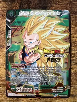 Gotenks, the Grim Reaper of Justice SS Card Game Fest Tournament Gold Promo Drag - Image 1