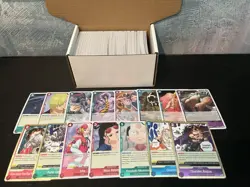 300+ Opened OP01 Romance Dawn Bulk: Common, Uncommon, & Rare Cards (English) - Image 1