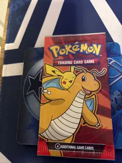x1 Pokemon 2025 McDonald's Promo Sealed Booster Pack (New) - Image 3