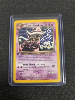 Dark Slowking 20/105 1st Edition Neo Destiny Rare Pokemon Card - Image 5