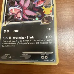 Pokemon Cards Hydreigon C SWSH138 SWSH Celebrations Black Star Promo NM - Image 2
