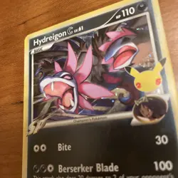 Pokemon Cards Hydreigon C SWSH138 SWSH Celebrations Black Star Promo NM - Image 5