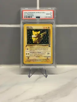 Pokemon - Ivy Pikachu - 1 - World Collection Portuguese - PSA 10 - Gem Mint - Image 1