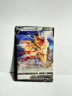 Zamazenta V Miscut Misprint error Brilliant Stars Pokemon - Image 1