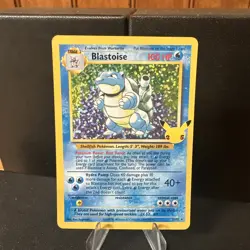 BLASTOISE 2/102 Celebrations: Classic Collection Holo Pokemon 25th Anniversary - Image 1