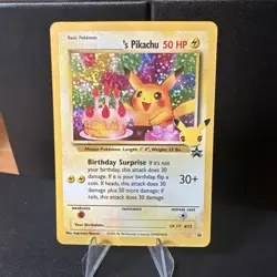 Birthday Pikachu 24 Celebrations: Classic Collection Pokemon NM - Image 1