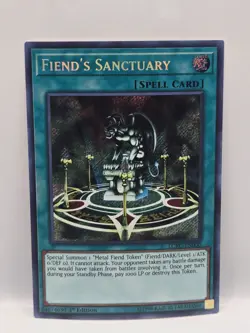 Fiend's Sanctuary LCKC-EN030 Secret Rare 1st Edition Yugioh TCG NM - Image 1