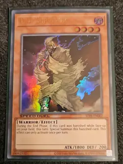 Speed Duel Yu-Gi-Oh! D.D. Survivor STP6-EN002 Super Rare English Unlimited Ed NM - Image 1