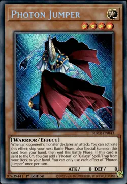 Photon Jumper - Secret Rare 1st Edition BLMR-EN043 - LP - YuGiOh - Image 1