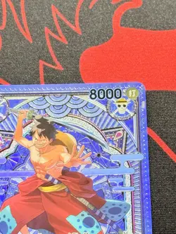 ST18-005 Luffy-Tarou (SP) SR One Piece A Fist of Divine Speed Foil Japanese NM - Image 4