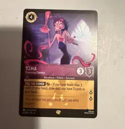 Lorcana TCG Yzma Conniving Chemist #56/204 Azurite Sea Embossed Legendary Rarity - Image 1