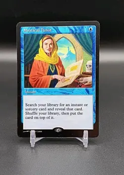 Custom Game Card- Mystical Tutor- LP Condition - Image 1