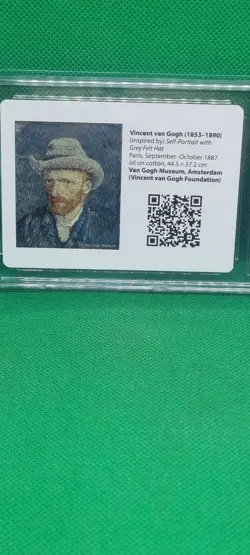 CGC 10 Van Gogh Insert Card Amsterdam Museum 2023 Pokemon TCG Felt Hat Pikachu - Image 2