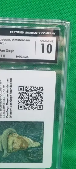 CGC 10 Van Gogh Insert Card Amsterdam Museum 2023 Pokemon TCG Felt Hat Pikachu - Image 4
