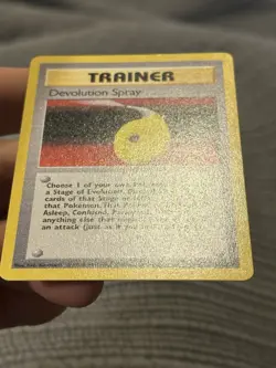 Pokemon Card Devolution Spray Base Set Rare 72/102 Lightly Played - Image 3