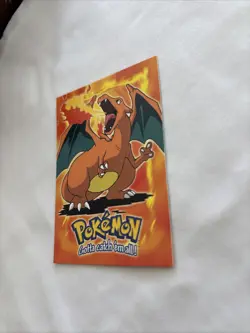 Pokemon Topps 1999 TV Animation Episode Card E6 Charizard #06 Blue Logo Non Holo - Image 2