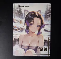 Genki Parade 2 Shinobu WR Holo Foil Card Waifu Anime CCG - Image 1