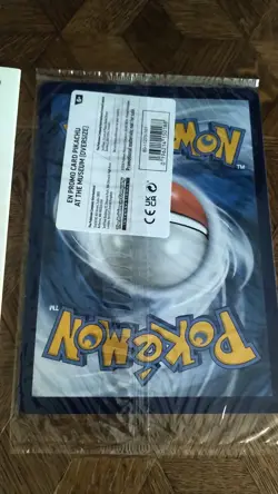 Pokemon X Natural History Museum Promo Card Pikachu At The Museum + bonus book - Image 3
