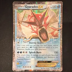 Pokemon Gyarados EX Holo Rare XY106 XY Set 180 HP Dragon Card - Image 1