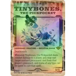 FOIL TINYBONES, THE PICKPOCKET (SHOWCASE) Outlaws Of Thunder Junction OTJ MTG - Image 1