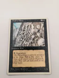 1x Wall of Bone - MTG Core Set 4th Edition - Image 2