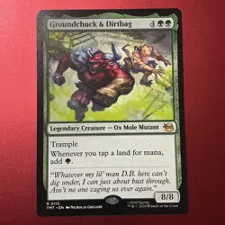 Magic the Gathering Groundchuck & Dirtbag Teenage Mutant Ninja Turtles MTG - Image 1