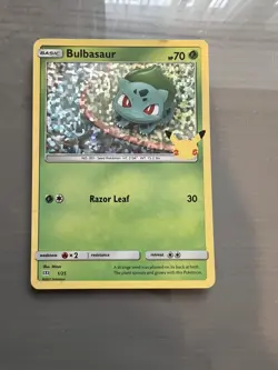 Pokemon TCG Bulbasaur McDonald's Promo Card 1/25 Holo 25th Anniversary 2021 - Image 3