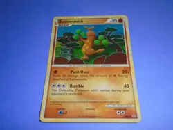 Pokemon TCG Sudowoodo (HGSS Unleashed 9/95) Holo Rare NM - Image 1