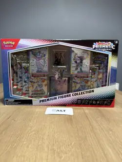 Pokemon Scarlet & Violet Prismatic Evolutions Premium Figure Collection Box New - Image 1