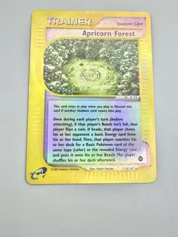 Pokemon TCG Apricorn Forest 118/147 Aquapolis Reverse Holo Trainer LP - Image 1
