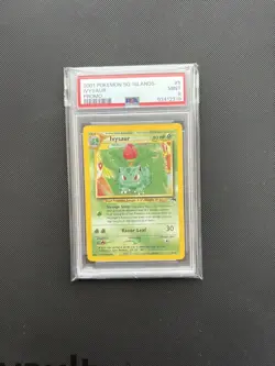 Ivysaur PSA 9 Pokemon Card Southern Island 5/18 Promo 2001 MINT Condition - Image 1