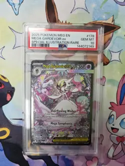 Mega Gardevoir EX 2025 Pokemon MEG EN 178/132 Special Illustration Rare PSA 10 - Image 1