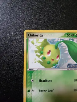 Chikorita 51/115 Reverse Holo Common Stamped NM | Pokemon Unseen Forces 2005 - Image 3