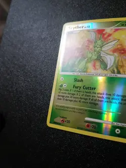 Scyther 46/100 Reverse Holo Uncommon VLP | Pokemon Majestic Dawn 2008 - Image 5
