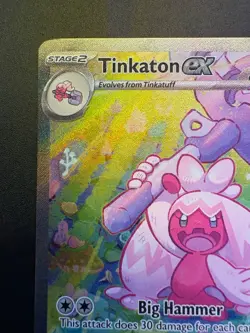 Tinkaton EX 262/193 Paldea Evolved Pokemon Card - Image 2